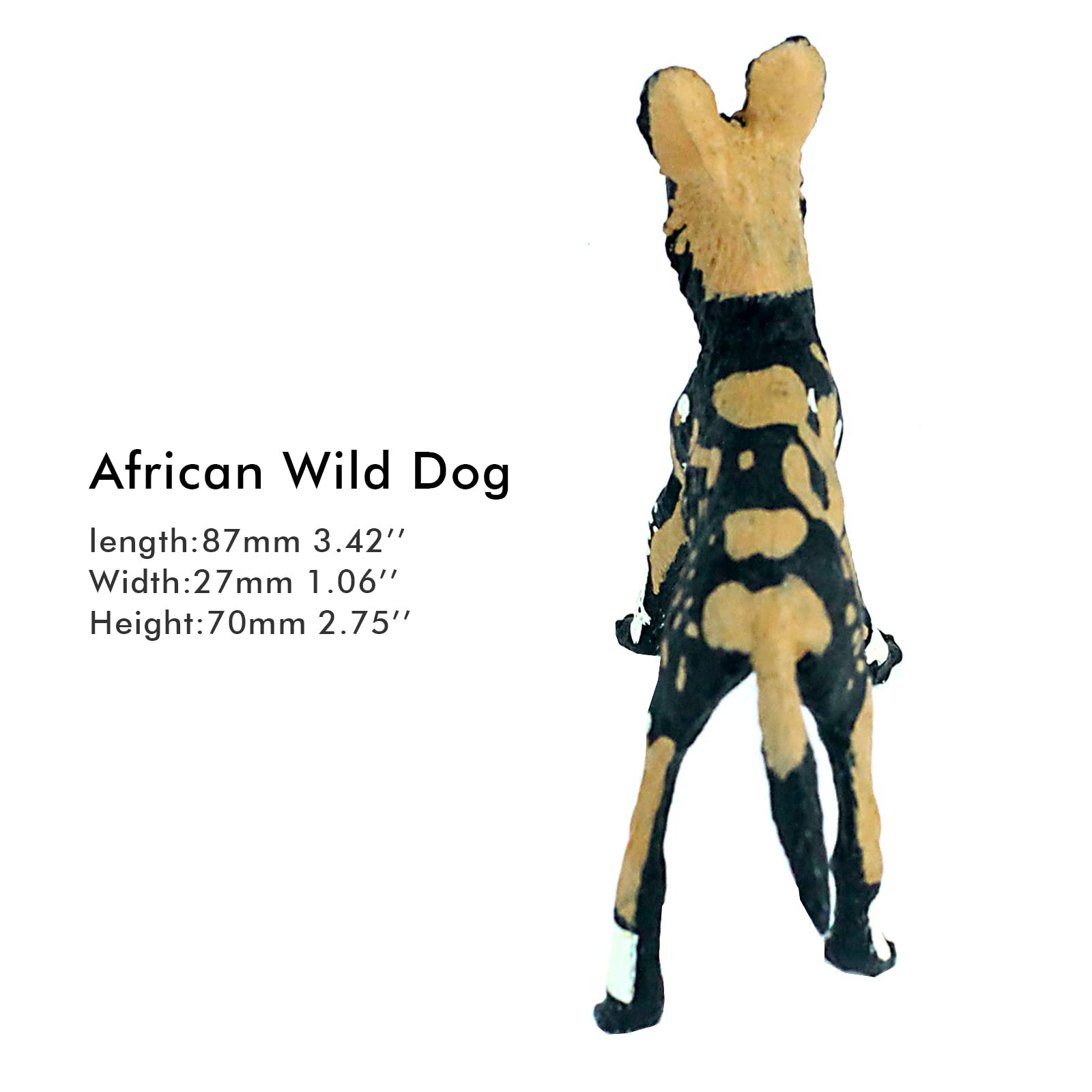 Amazon.com: FUNSHOWCASE African Jungle Animals Wild Dog Toy Figure